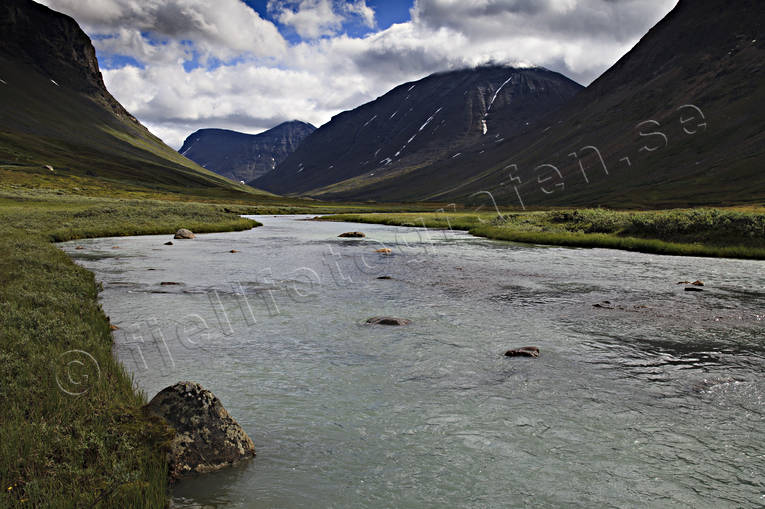 Alkavagge, fjll, fjllen, fjlltopp, fjlltoppar, hgfjll, Landskap, Laponia, lappland, sarek, Sarek nationalpark, Sarekfjll, sommar