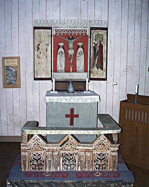 altare, Handöl, Jämtland, kapell, kristendom, kristus, samhällen