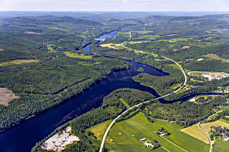 Ammerån Ammer, Ammerån, Jämtland, Landskap, sommar, älvar