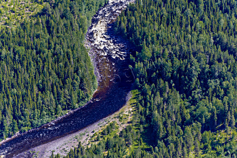 Ammerån Ammer, Ammerån, Jämtland, Landskap, sommar, älvar