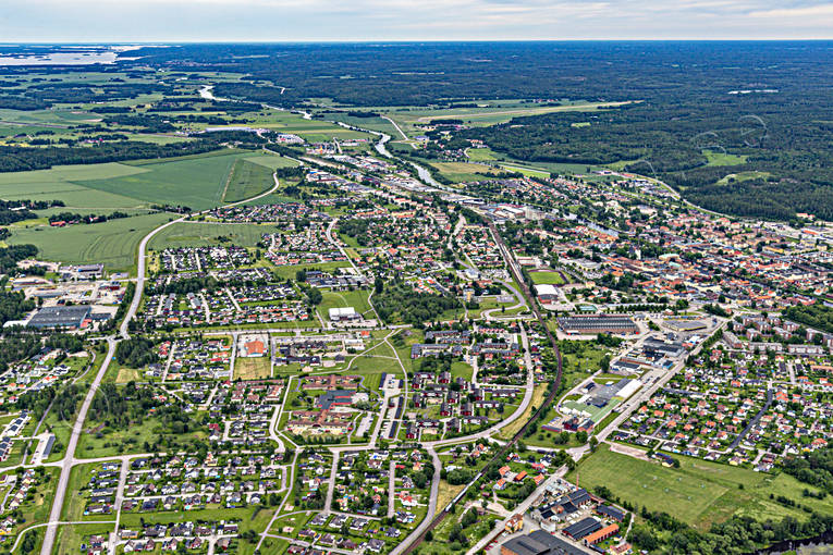 Arboga Flygfoto Arboga, drönarbild, drönarbilder, drönarfoto, flygbild, flygbilder, Flygfoto, flygfoton, sommar, städer, Västmanland