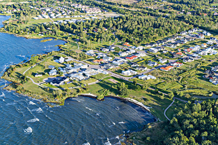 Barnäsudden Borgholm Flygfoto badplats, Barnäsudden, Borgholm, drönarbilder, drönarfoto, flygbild, flygbilder, Flygfoto, flygfoton, samhällen, sommar, Öland
