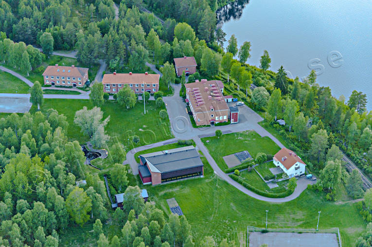 bckedal, drnarbilder, drnarfoto, flygbild, flygbilder, Flygfoto, flygfoton, folkhgsskola, Hrjedalen, samhllen, sommar, Sveg