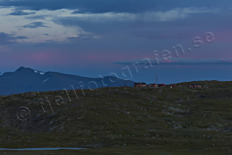 Blhammaren, Blhammarens fjllstation, fjll, fjllandskap, fjllen, fjllvandring, friluftsliv, hgfjll, hgfjllen, Jmtland, kvlljus, Landskap, natur, skymning, sommar, sommarfjll, STF, sylarna, rstider