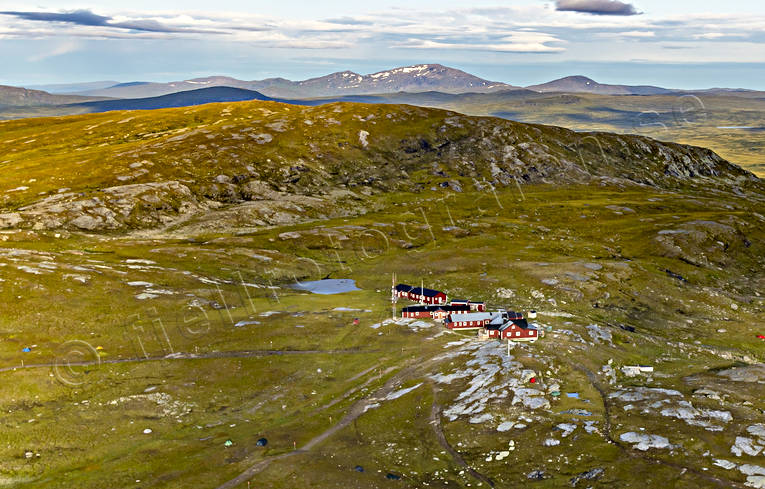 Blåhammarens Fjällstation Blåhammaren, Blåhammarkläppen, drönarbild, drönarbilder, drönarfoto, fjäll, fjällanläggning, flygbild, flygbilder, Flygfoto, flygfoton, Jämtland, Landskap, sommar, STF, STF-stugor