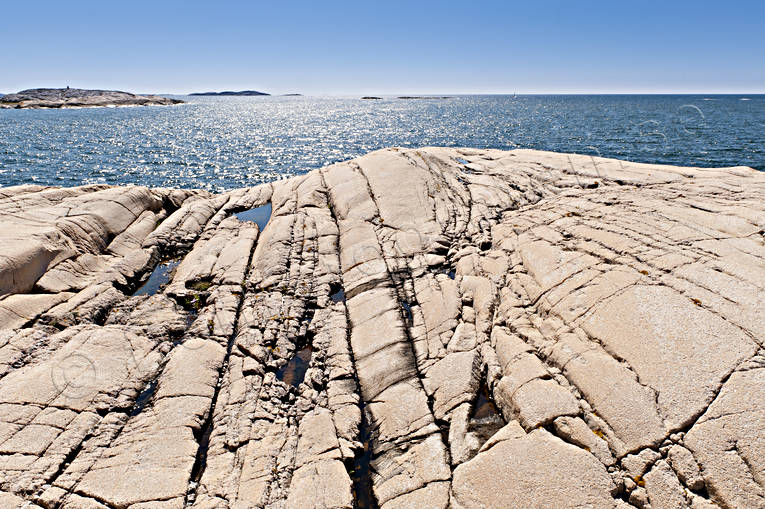 Bohusln, hav, horisont, klippor, kust, Landskap, natur, sj, skrgrd, sommar, sten
