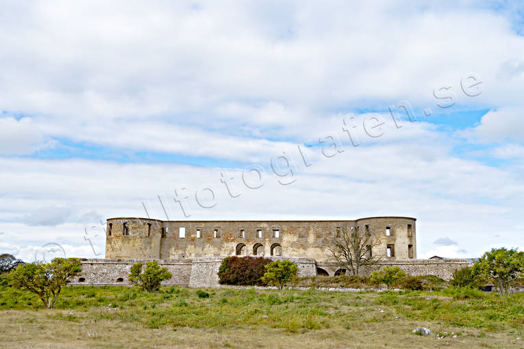 anlggningar, Borgholm, Borgholms, byggnationer, ruin, slottsruin, sommar, land