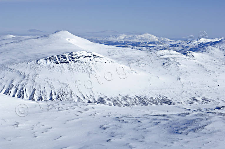 Bunnerfjäjllen och Åreskutan Bunnerfjällen, drönarbilder, drönarfoto, fjäll, fjällmassiv, flygbild, flygbilder, Flygfoto, flygfoton, Jämtland, Landskap, vinter