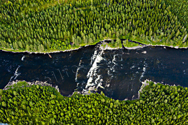 Bötelsforsen i Långan Bötelsforsen, drönarbilder, drönarfoto, flygbild, flygbilder, Flygfoto, flygfoton, Jämtland, Långan, sommar, älv, älvar