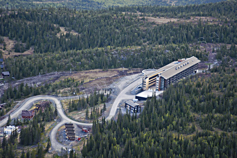 Copperhill vid Åreskutan anläggningar, Copperhill, drönarbilder, drönarfoto, flygbild, flygbilder, Flygfoto, flygfoton, Jämtland, sommar, Åre