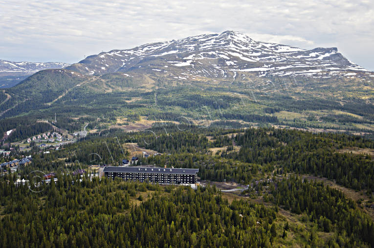 Copperhill vid Åreskutan anläggningar, Copperhill, drönarbilder, drönarfoto, flygbild, flygbilder, Flygfoto, flygfoton, Jämtland, Landskap, sommar, Åre, Åreskutan