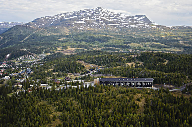 Copperhill vid Åreskutan anläggningar, Copperhill, drönarbilder, drönarfoto, flygbild, flygbilder, Flygfoto, flygfoton, Jämtland, Landskap, sommar, Åre, Åreskutan