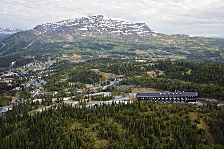 Copperhill vid Åreskutan anläggningar, Copperhill, drönarbilder, drönarfoto, flygbild, flygbilder, Flygfoto, flygfoton, Jämtland, Landskap, sommar, Åre, Åreskutan