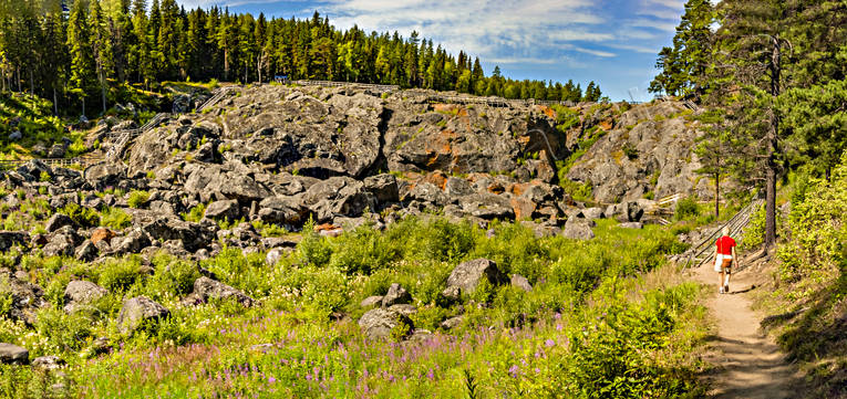 Döda fallet Indalsälven Döda fallet, dödafallet, Gedungsen, Indalsälven, Jämtland, sevärdhet, Sevärdheter, Vildhussen, älvfåra