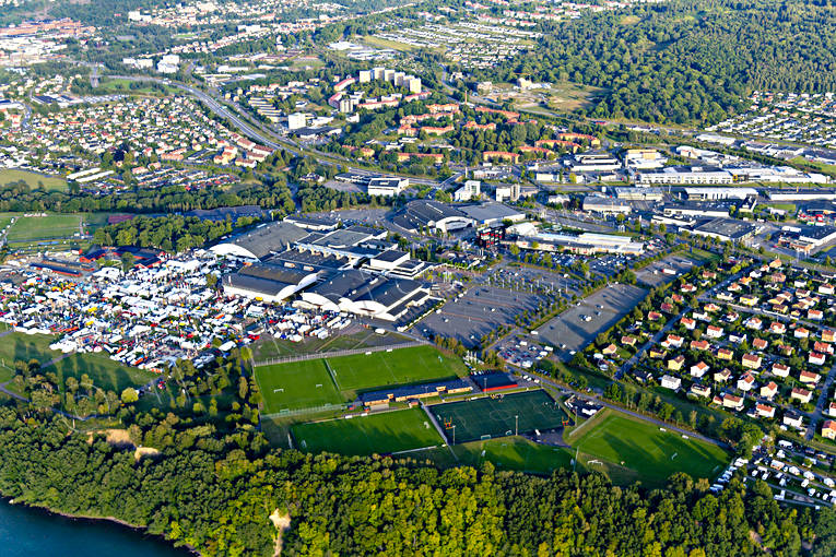 Elmia mässområde Flygfoto drönarbilder, drönarfoto, Elmia, flygbild, flygbilder, Flygfoto, flygfoton, Jönköping, mässa, mässområde, Sevärdheter, Småland, sommar, städer