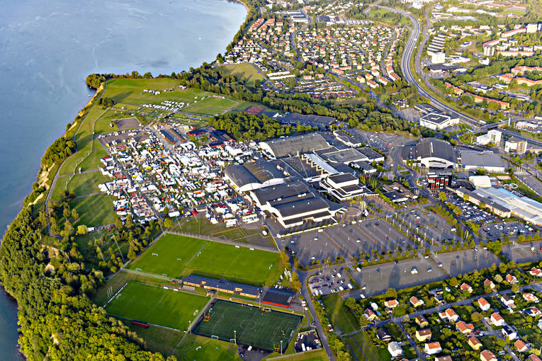 Elmia mässområde Flygfoto drönarbilder, drönarfoto, Elmia, flygbild, flygbilder, Flygfoto, flygfoton, Jönköping, mässa, mässområde, Sevärdheter, Småland, sommar, städer
