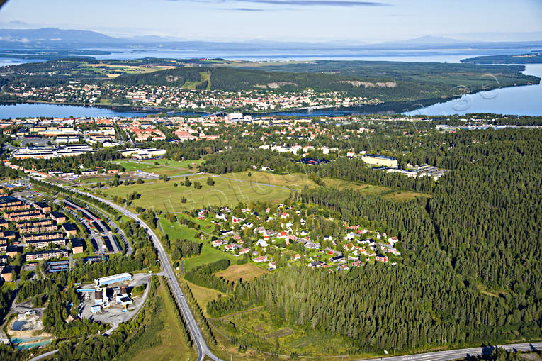 Erikslund Östersund Flygfoto drönarbilder, drönarfoto, Erikslund, flygbild, flygbilder, Flygfoto, flygfoton, Jämtland, sommar, städer, Östersund