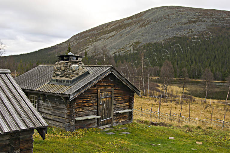 bustuga, buvall, Bydalen, Drommen, fjll, fbod, fbodvall, Hglekardalen, hst, Jmtland, Oviksfjllen, stuga, stugor, timrad