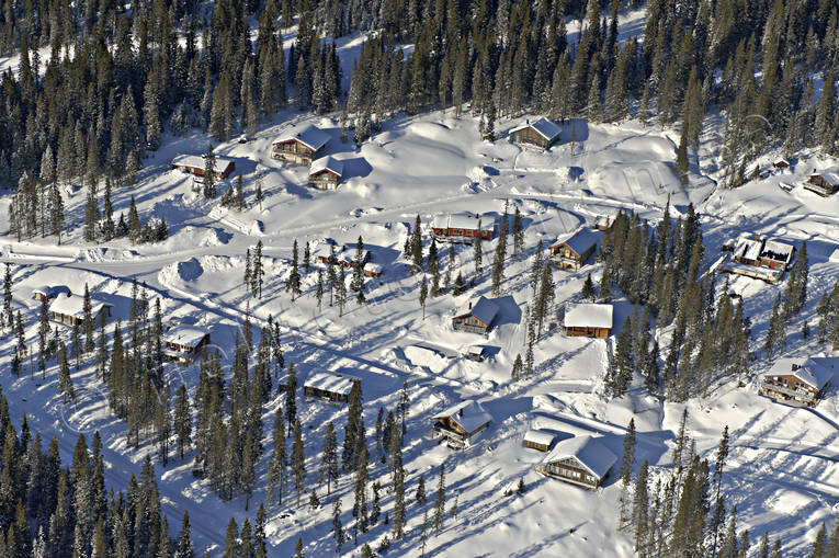 Bydalen, drnarbilder, drnarfoto, fjllstugor, flygbild, flygbilder, Flygfoto, flygfoton, Jmtland, sportstugor, stugor, vinter