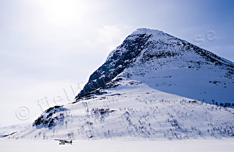Fjället Sielkentjahke vintertid fjäll, fjälltopp, Friningen, Jämtland, Landskap, Sielkentjahke, vinter