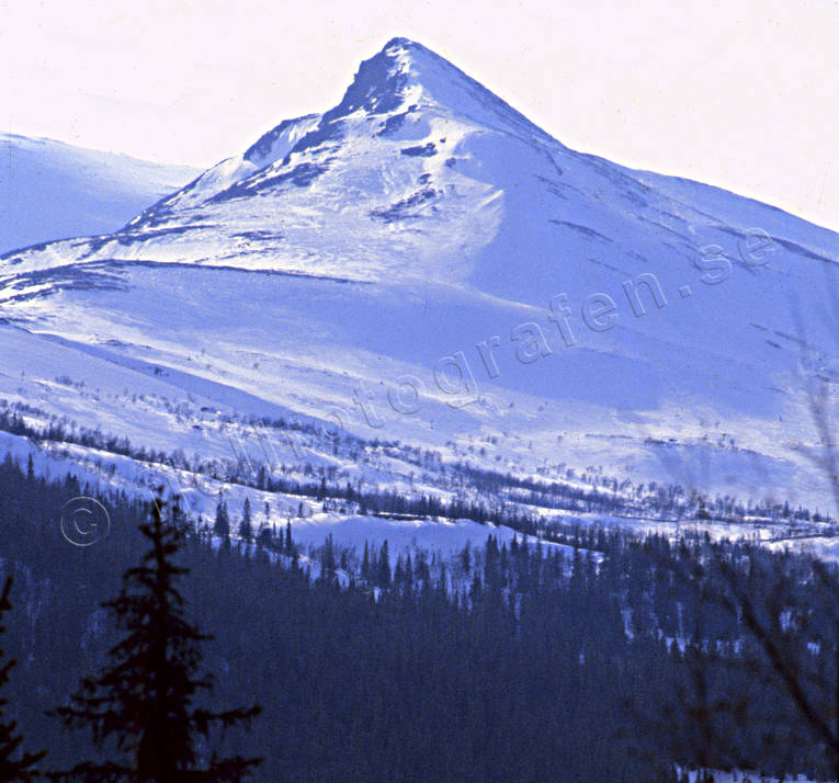 Fjälltopp fjäll, fjälltopp, Landskap, lappland, vinter