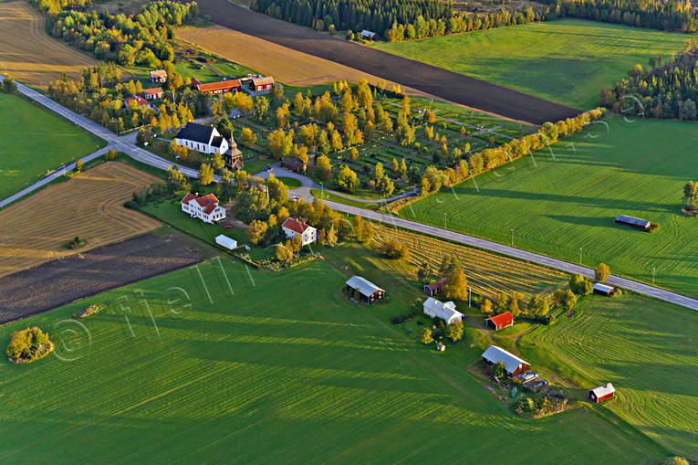 drnarbilder, drnarfoto, flygbild, flygbilder, Flygfoto, flygfoton, Frs kyrka, Frsn, hst, Jmtland, stder, stersund
