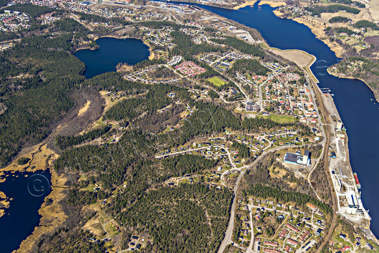 Flygbild Söderhamn Bromsäng Bromsäng, drönarbilder, drönarfoto, flygbild, flygbilder, Flygfoto, flygfoton, Färssjön, Grundvik, hamnen, Hälsingland, samhällen, Stugsund, städer, Söderhamn, vår