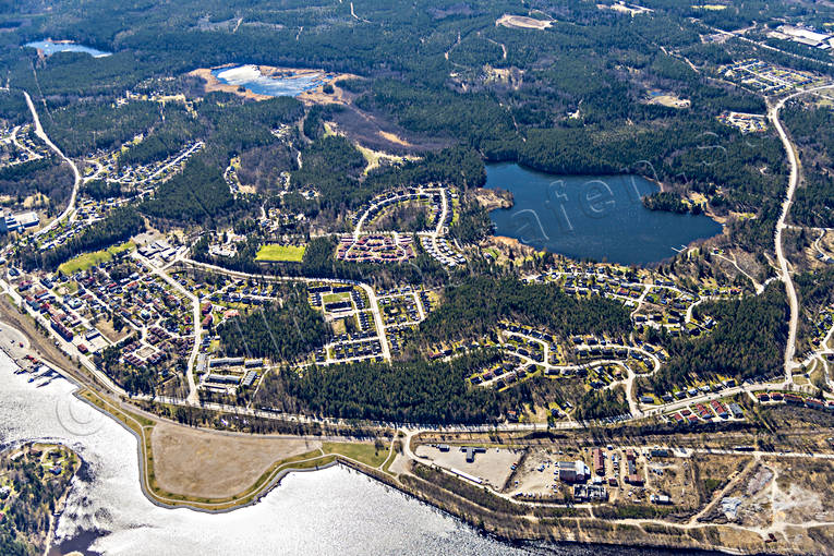 Flygbild Söderhamn Stugsund drönarbilder, drönarfoto, flygbild, flygbilder, Flygfoto, flygfoton, Färssjön, Hälsingland, samhällen, Stugsund, städer, Söderhamn, vår