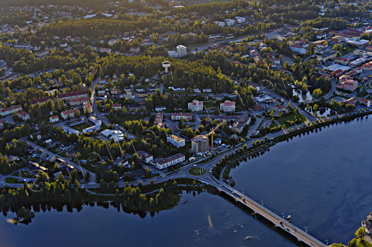 drnarbilder, drnarfoto, flygbild, flygbilder, Flygfoto, flygfoton, Hotell Lappland, lappland, Lycksele, samhllen, sommar