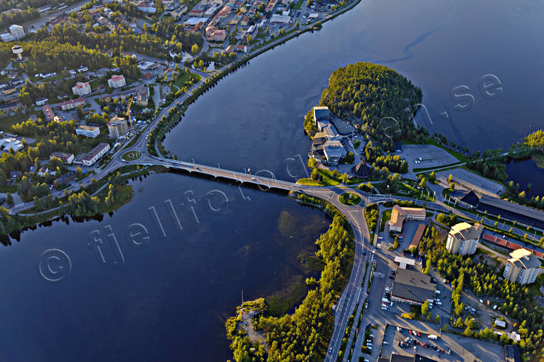 drnarbilder, drnarfoto, flygbild, flygbilder, Flygfoto, flygfoton, Hotell Lappland, lappland, Lycksele, samhllen, sommar