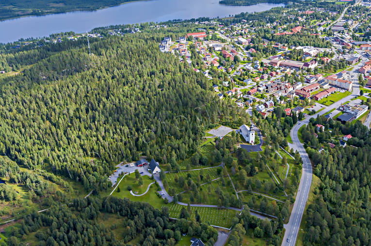 drnarbilder, drnarfoto, flygbild, flygbilder, Flygfoto, flygfoton, lappland, samhllen, sommar, Vilhelmina