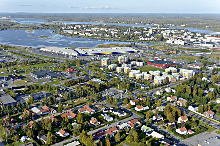 Flygbild över Haparanda drönarbilder, drönarfoto, flygbild, flygbilder, Flygfoto, flygfoton, Haparanda, höst, Norrbotten, samhällen
