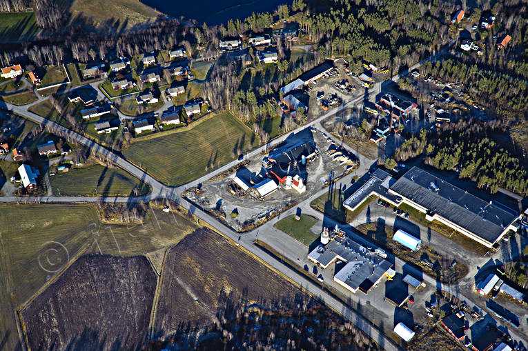 Flygbild över Hede drönarbilder, drönarfoto, flygbild, flygbilder, Flygfoto, flygfoton, Hede, Härjedalen, höst, samhällen