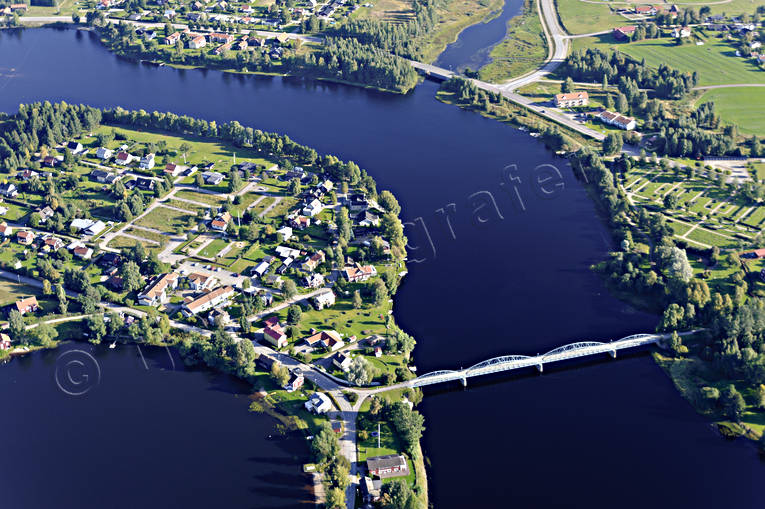 Flygbild över Ljusdal drönarbilder, drönarfoto, flygbild, flygbilder, Flygfoto, flygfoton, Hälsingland, Landskap, Ljusdal, samhällen, sommar
