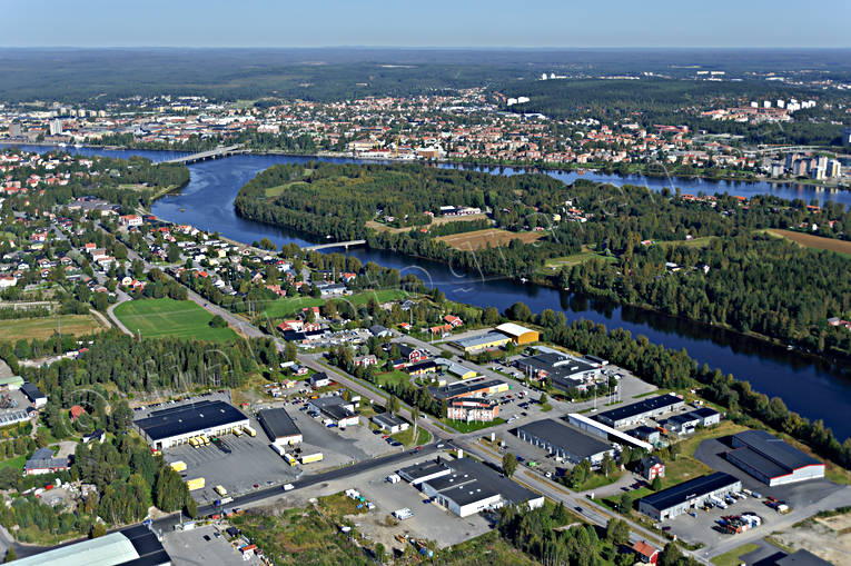 Flygbild över Umeå drönarbilder, drönarfoto, flygbild, flygbilder, Flygfoto, flygfoton, höst, städer, Umeå, Västerbotten