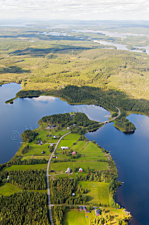 Flygbild över Vilhelmina drönarbilder, drönarfoto, flygbild, flygbilder, Flygfoto, flygfoton, lappland, samhällen, sommar, Vilhelmina