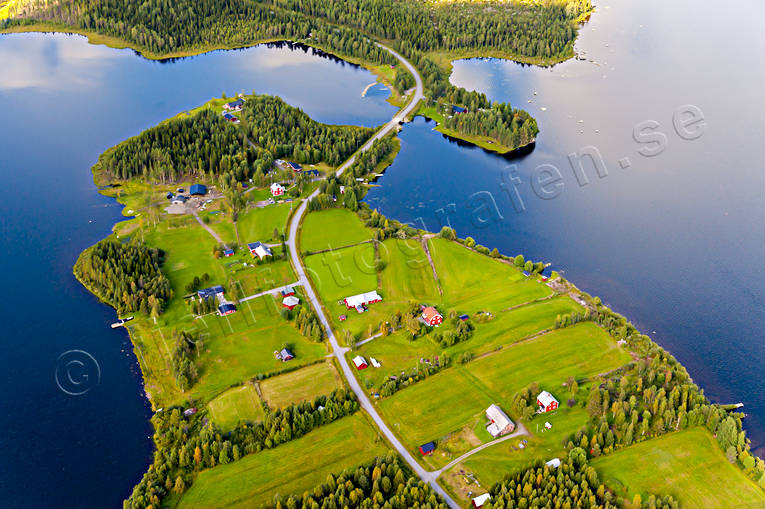Flygbild över Vilhelmina drönarbilder, drönarfoto, flygbild, flygbilder, Flygfoto, flygfoton, lappland, samhällen, sommar, Vilhelmina