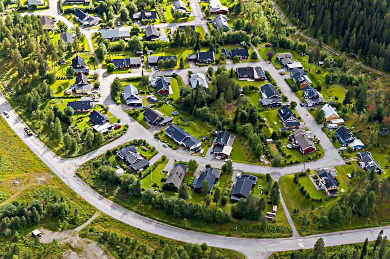 Flygbild över Vilhelmina drönarbilder, drönarfoto, flygbild, flygbilder, Flygfoto, flygfoton, lappland, samhällen, sommar, Vilhelmina