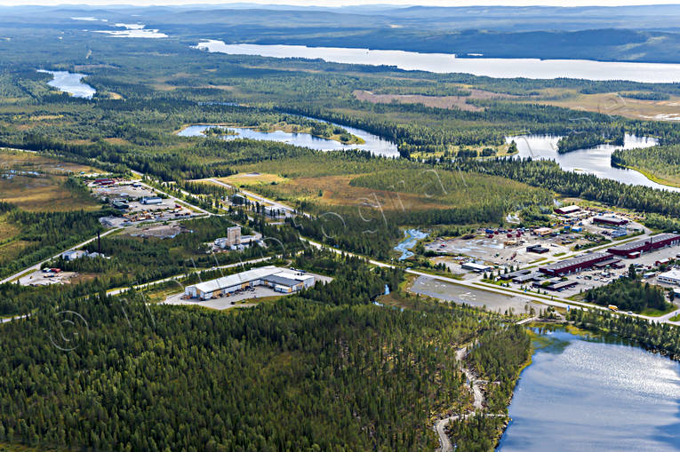 Flygbild över Vilhelmina drönarbilder, drönarfoto, flygbild, flygbilder, Flygfoto, flygfoton, lappland, samhällen, sommar, Vilhelmina