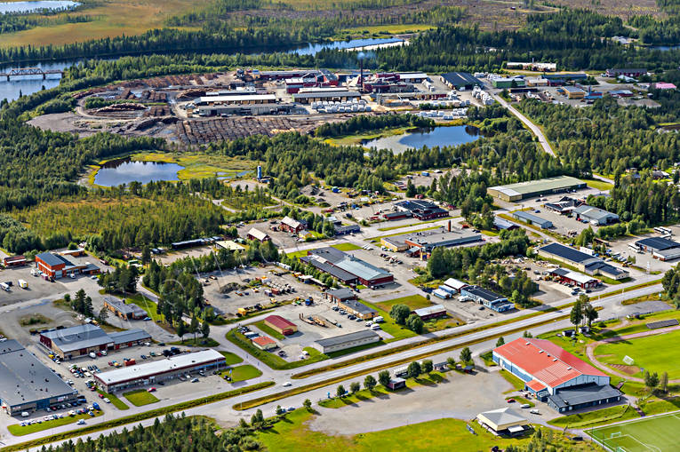 Flygbild över Vilhelmina drönarbilder, drönarfoto, flygbild, flygbilder, Flygfoto, flygfoton, lappland, samhällen, sommar, Vilhelmina