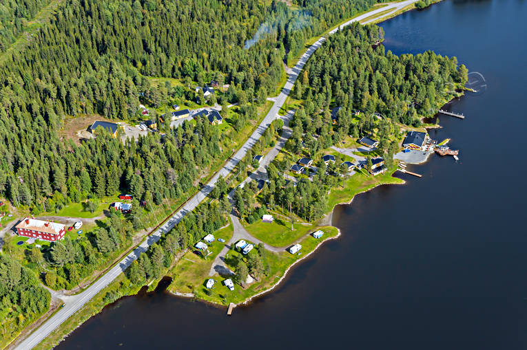 Flygbild över Vilhelmina drönarbilder, drönarfoto, flygbild, flygbilder, Flygfoto, flygfoton, lappland, samhällen, sommar, Vilhelmina