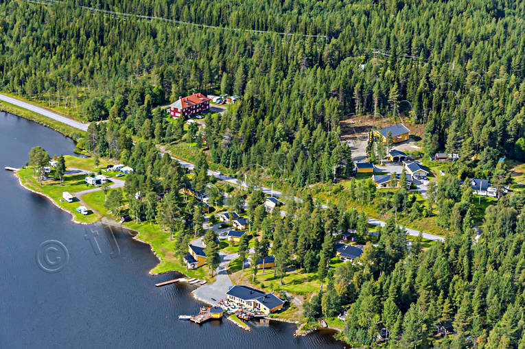 Flygbild över Vilhelmina drönarbilder, drönarfoto, flygbild, flygbilder, Flygfoto, flygfoton, lappland, samhällen, sommar, Vilhelmina