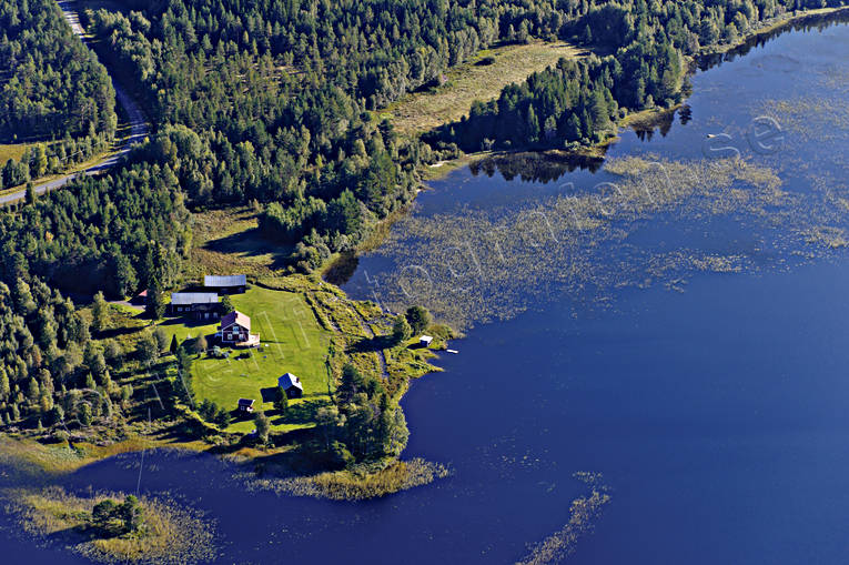 Bye, drnarbilder, drnarfoto, flygbild, flygbilder, Flygfoto, flygfoton, grdar, Hammerdal, Hammerdalssjn, Jmtland, Landskap, sommar