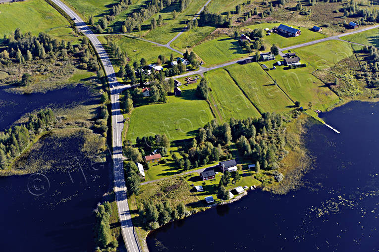Bye, drnarbilder, drnarfoto, flygbild, flygbilder, Flygfoto, flygfoton, grdar, Hammerdal, Hammerdalssjn, Jmtland, Landskap, sommar