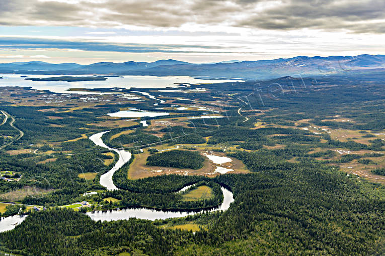 Flygfoto Enan och Ånnsjön drönarbild, drönarbilder, drönarfoto, Enaforsholm, Enan, flygbild, flygbilder, Flygfoto, flygfoton, höst, Jämtland, Landskap, Ånnsjön