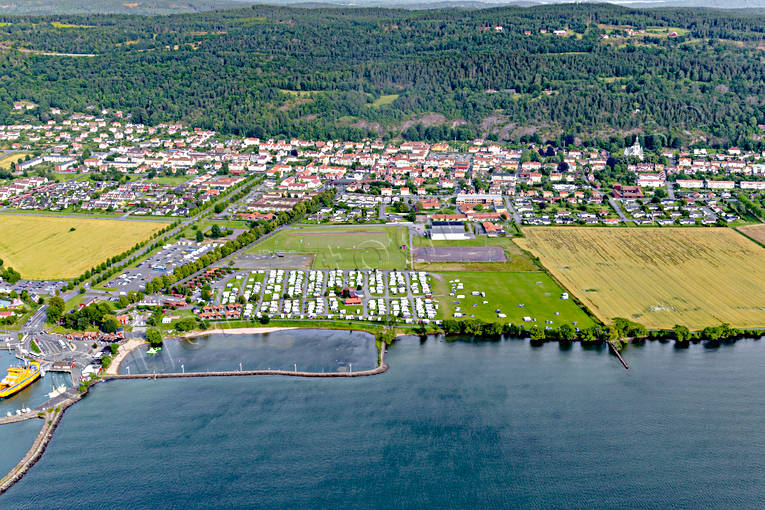 camping, campingsplats, drnarbilder, drnarfoto, flygbild, flygbilder, Flygfoto, flygfoton, Grnna, husvagnscamping, Smland, sommar, stder, vttern