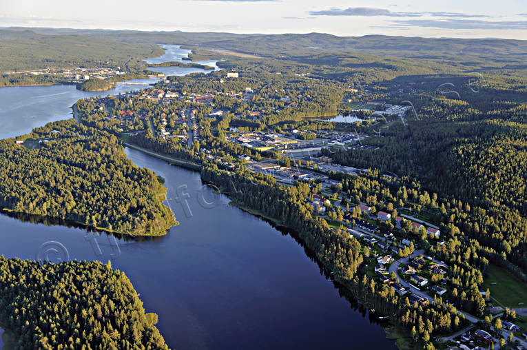 drnarbilder, drnarfoto, flygbild, flygbilder, Flygfoto, flygfoton, lappland, Lycksele, samhllen, sommar