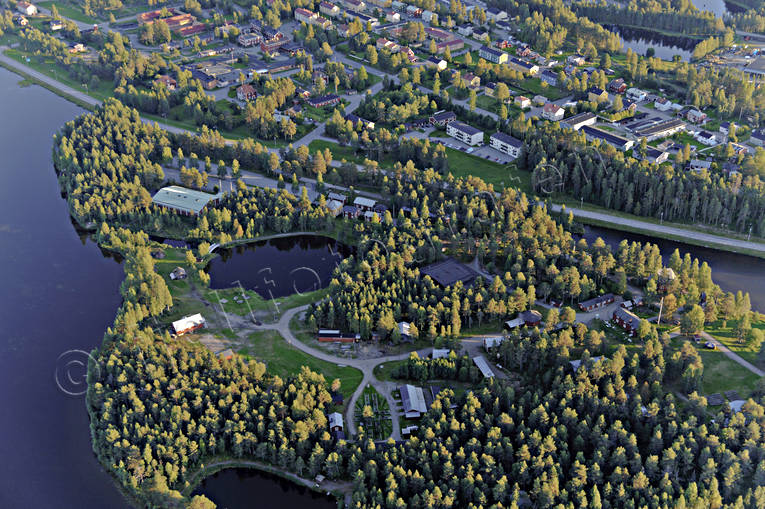 Flygfoto Lycksele drönarbilder, drönarfoto, flygbild, flygbilder, Flygfoto, flygfoton, lappland, Lycksele, samhällen, sommar