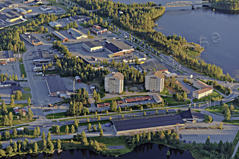 drnarbilder, drnarfoto, flygbild, flygbilder, Flygfoto, flygfoton, lappland, Lycksele, samhllen, sommar