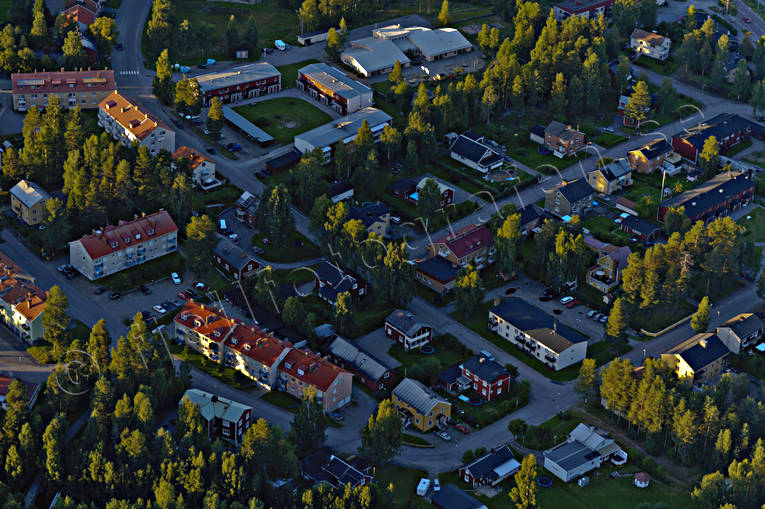 drnarbilder, drnarfoto, flygbild, flygbilder, Flygfoto, flygfoton, lappland, Lycksele, samhllen, sommar